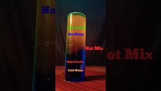 Science of Density #ytshorts #experiment #shorts