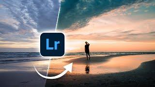 Lightroom Photo Editing a Sunset (FREE Preset)