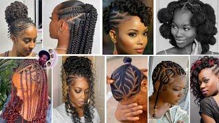 55 UNIQUE BRAIDING HAIR HAIRSTYLES FOR BLACK WOMEN|PROTECTIVE Hairstyles Ideas