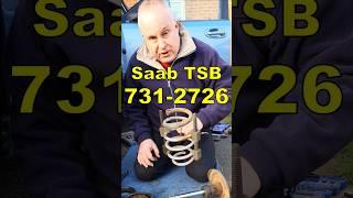 Saab 9-3 Front Spring Replacement - TSB 731-2726