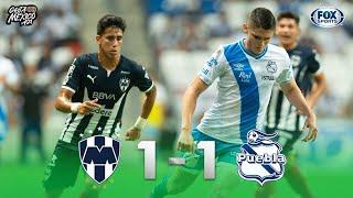 ¡INTENSO EMPATE DE RAYADOS Y PUEBLA! | RAYADOS 1-1 PUEBLA | LIGA MX