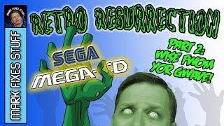 Pt 2: Smashed Sega MegaCD Retro Resurrection - Repair time?? SegaCD