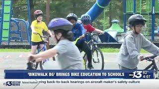 BikeWalk BG brings education to schools