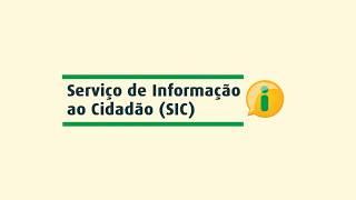 Serviço de Informações ao Cidadão (SIC)