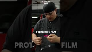 VINYL VS PPF | PART 1/3 Vinyl offers you ZERO rock chip protection on your #tesla #ppf #teslamotors