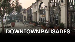 A walk-through of downtown Palisades destruction | KTVU