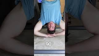 Hanging Upside Down Grew Me Taller? #shorts