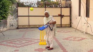 Bebe Pehli vaar khedi cricket  (ਲਾਏ ਚੌਕੇ ਛੱਕੇ )  | Harman khosa |