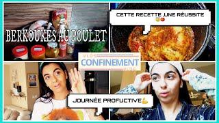 RECETTE BERKOUKES TRÈS SIMPLE ET RAPIDE |VLOG CONFINEMENT 12