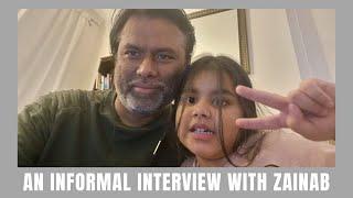 An Informal Interview with Zainab. #london #frazhaider