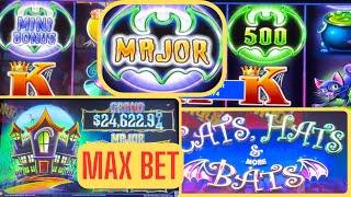 Big Major Jackpot & Non-Stop Bonuses On Cats, Hats & more Bats