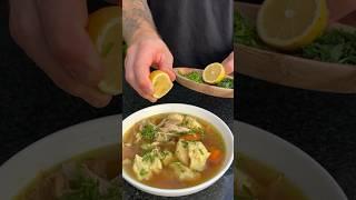 Leckere Hühnersuppe️ genaues Rezept auf Insta: alexdilauro.official #hühnersuppe #suppe #essen