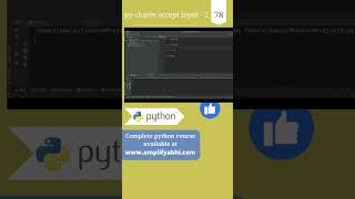 Python - pycharm Get Started | add two numbers part -2 | #shorts  #amplifyabhi | py 78