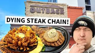 The WORST STEAK I've EVER Reviewed! Trying OUTBACK For the First Time!