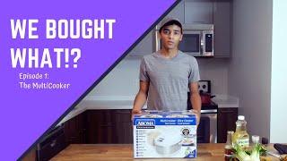 We Bought What?! Episode 1: RJ Tries Cooking with an Aroma HouseWares MultiCooker