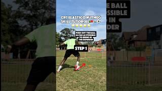 CR7 Elastico Nutmeg SKILL TUTORIAL #football #shorts