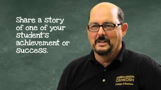 UW Oshkosh Faculty Five - Steve Dunn