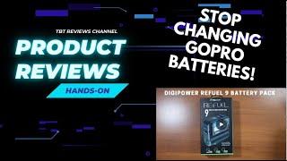 Re-Fuel 9 Hour Go Pro Battery – Go Pro Hero 9  - No more changing batteries!