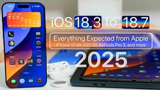 iOS 18.3, iOS 18.2.1, iOS 19, M5 Mac, iPhone 17 Air - Everything To Expect in 2025