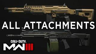 All Attachments of the NEW WEAPONS in Modern Warfare 3 & Warzone Season 6