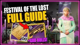 Ultimate Festival of the Lost Guide + ALL New God Rolls (Destiny 2)