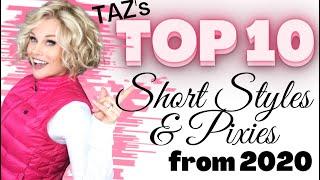 TAZ'S TOP 10 SHORT STYLES & PIXIES FROM 2020!  Short & Pixie Wigs | 10 MINI REVIEWS & SHOWCASE!