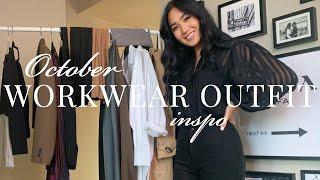 WORKWEAR OUTFIT INSPO | OCTOBER OFFICEWEAR LOOKBOOK | reesewonge