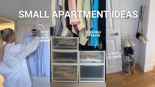 How to organize a small apartment | 8 tips & ideas (ad)