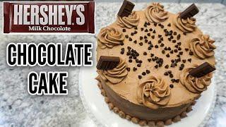 HERSHEY'S CHOCOLATE CAKE RECIPE | The BEST Chocolate Cake Recipe | Easy Moist Chocolate Cake