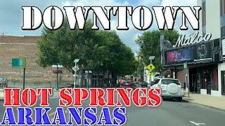 Hot Springs - Arkansas - 4K Downtown Drive