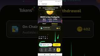 Claim & withdraw your Duckchain airdrop successfully using ton keeper