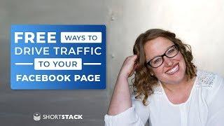 Free Ways to Drive Traffic to Your Facebook Page