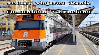 Trenes viajeros Renfe en la Comunidad Valenciana - Valencia TRAINSPOTTING / TRAINSPOTTER 2024