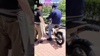 올터레인 전국총판 무브컴퍼니의 출고 서비스~#전기자전거 #자토바이 #ebike #이지라이드 #무브컴퍼니 #올터레인500W