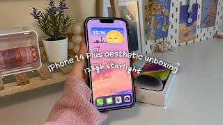  iphone 14 plus unboxing in 2024 | setup & accessories 