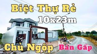 Chính Chủ Ngộp Ngân Hàng Cần Bán Biệt Thự Rẻ Ngỡ Ngàng 10x23m sổ hồng riêng ngay khu đô thị 5 sao 2