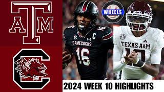 #10 Texas A&M vs South Carolina | Full Game Highlights | 2024 College Football Highlights