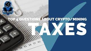 Cryptocurrency Mining Taxes! Things to Know!