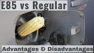 Flex Fuel / E85 vs Regular Unleaded Gasoline Comparison