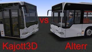 OMSI Citaro O530 Vergleich (Alterr vs. Kajott3D)