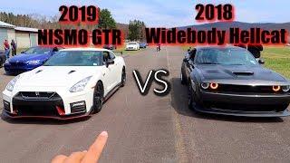 2019 NISMO GTR VS 2018 Widebody Hellcat Challenger & JMCRIDES VS MOD2FAME