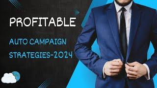 Amazon Ads Auto Campaign Strategy | How to Create Profitable Campaigns #ppctips #campaign #money