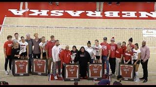 2024 Nebraska Volleyball Senior Night Ceremony Program