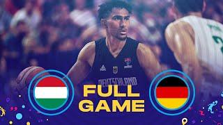 Hungary v Germany | Full Basketball Game | FIBA EuroBasket 2022