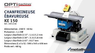 Chanfreineuse-ébavureuse - Metallkraft KE 150