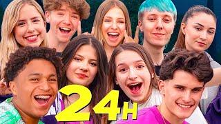 24H DANS UN TRAMPOLINE ALL STAR (feat. Ambre, Dorix, Kenzy, Kiara, Kyoshi, Sabina, Simon) ⭐️