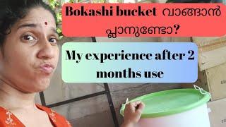 Bokashi bucket after 2 months use pls watch before buying bokashi