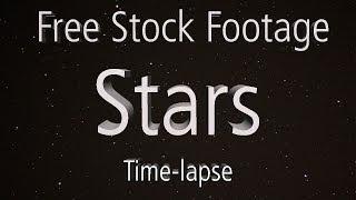 Free stock footage: Stars CC-BY NatureClip, 2013