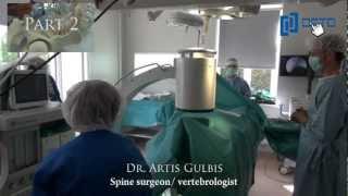 Lumbar spine 360 fixation.Dr Artis Gulbis Part 1