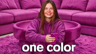 LIVING ALONE in ONE COLOR For 24 Hours